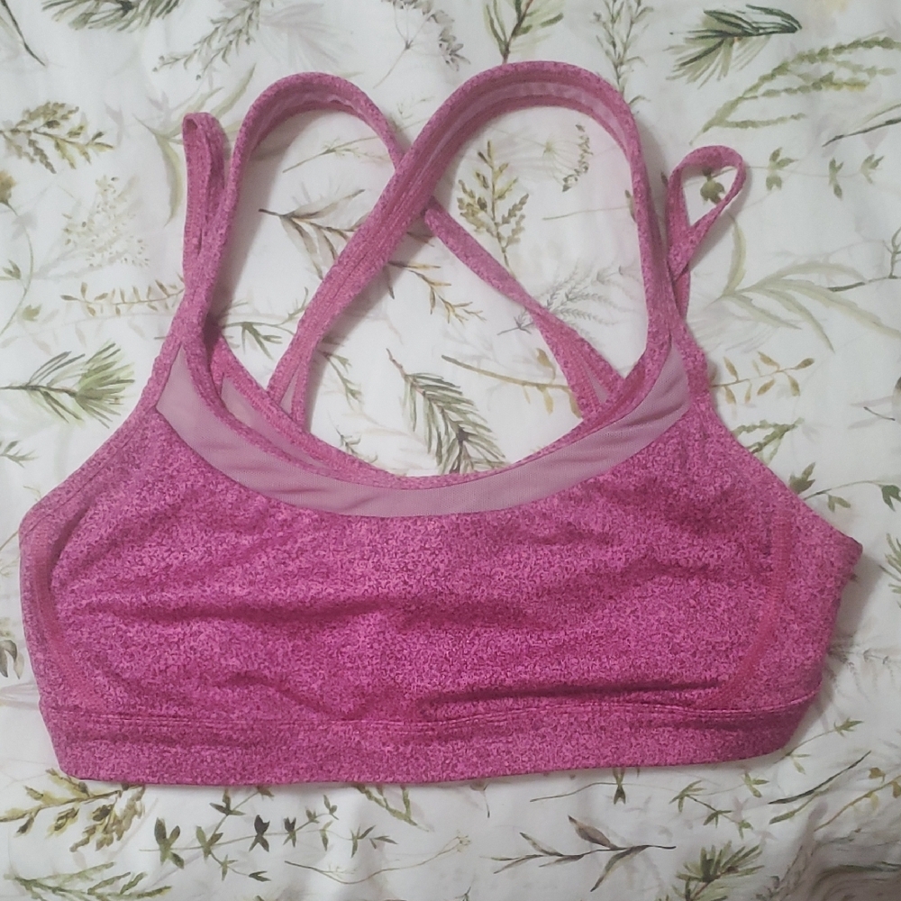 Pink Women's Sports Bra